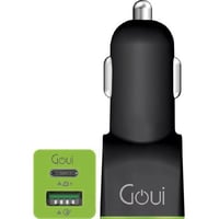 شاحن سيارة Goui Duo+ USB، شحن سريع للبطارية، 36 وا...