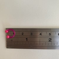 horseshoe 17g أكريلك مرن بيرسنق