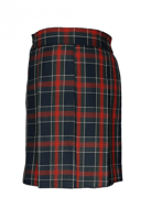 شورت \ تنورة احمر كاروهات