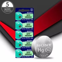 سوني | قطعة واحدة بطارية ليثيوم دائرية | 377 SR626...