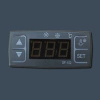 ثلاجة عرض الحلويات 100 ليتر مع انارة LED