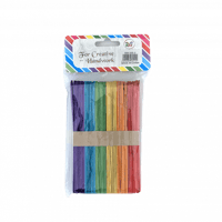 أعواد آيسكريم وسط ملونة 2 سم