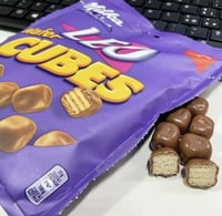 كور شكولاتة ليو ويفر كيوبس جديد وحصري حجم كبير 150...