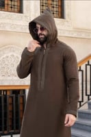 ثوب مغربي شتوي فاخر