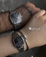 كاسيو LTP كبلز اسود - فضي