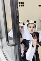 دقلة اطفال ليوم التأسيس