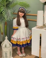 فستان بطبقات الشالكي