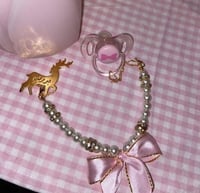 بروش غزال بالاسم مع لهايه