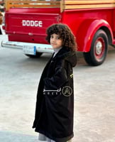 فروه شتوي للأطفال اسود