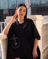 سكارف شتوي اسود