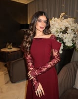 فستان سهرات أوف شولدر