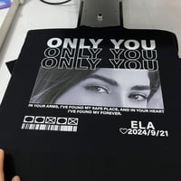 تيشيرت بتصميم صوره عيون