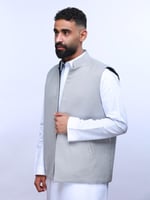 سديري جوخ لون اسود - رمادي