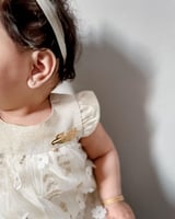 بروش اطفال بالاسم مع الؤلؤ