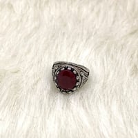 خاتم اطفال ملكي لون احمر