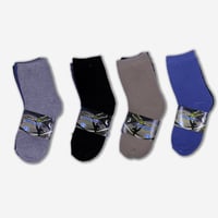 12 زوج جوارب اطفال شتوي مبطنه فرو