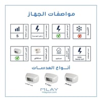 ليزر ملاي M3 ثلاث عدسات