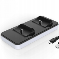 قاعدة شحن لاسلكي اي اس اي ليدين تحكم بلايستيشن 5 ا...