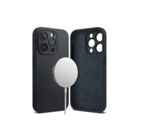 كفر رينكي سيليكون ماج سيف ايفون 15 بروماكس ازرق