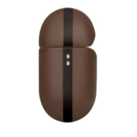 كفر حماية يونيك تيرا جلد ايربودز 3 - بني