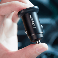 شاحن سيارة ايس فاست B1 PD بقدرة 38 واط اسود