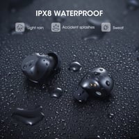 سماعة اذن امباو m12 لاسلكية اسود