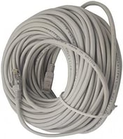 كابل توصيل شبكة مايكرودجت كات 6 30 متر ابيض