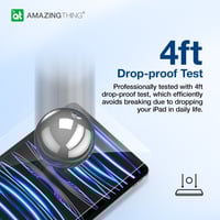 ستكير AmazingThing رايدكس زجاجي كامل للايباد 12.9...