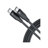 كابل شحن ايس فاست تايب سي تو تايب سي متر اسود