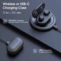 سماعة اذن امباو m12 لاسلكية اسود