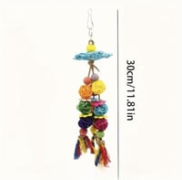 تعليقة العاب ملونه للعض مكونه من 4 حزم كرات