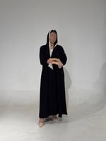 ملكي مع أكمام سواره بفتحة بيج