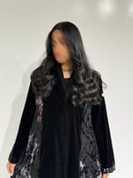 مخمل مع تدخيلات شيفون