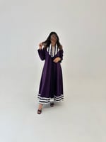 عباية شامواه مع فرو مدرج