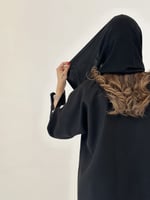 عباية جوخ أسود رسمي