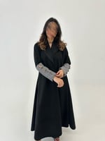 عباية شامواه مع أكمام صوف