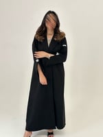 عباية جوخ أسود رسمي