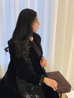 مخمل مع تدخيلات شيفون