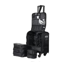 شنطة مكياج محافظ مقلميات - 5 شنط بداخلها