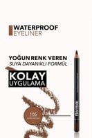 قلم كحل بني فلورمار رقم 105