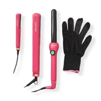 جوسي ايبر مجموعة تصفيف الشعر 3 قطع اللون وردي زيبر...