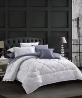 طقم مفرش صيفي نفرين 8 قطع حشوة ثابتة COTTON-002