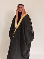 بشت ملكي شتوي لون رمادي