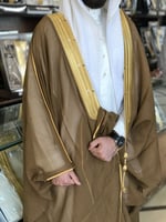 بشت رجالي ملكي رسمي لون بني دقة ملكيه قماش صوف 80٪...