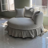 كنب مفرد دائري