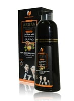 شامبو صبغة بزيت الارغان اسود طبيعي سعادة بيوتي 400...