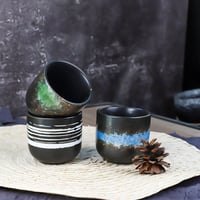 كوب قهوة سيراميك 200 مل طراز ياباني فاخر