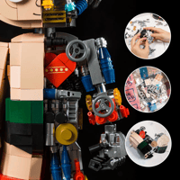 لعبة بناء building bricks Mechanical Astro Boy