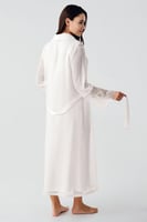 روب استقبال قطن تركي قطعتين