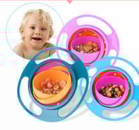 صحن أطفال مضاد للانسكاب